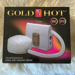 Gold n Hot professional Soft Bonnet Dryer NWT